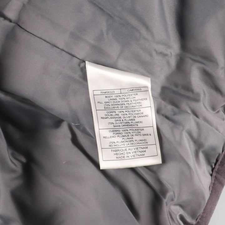 2000'S Nike Down Jacket, Men's Size L, Full Zip polyester black type Vintage Second Hand