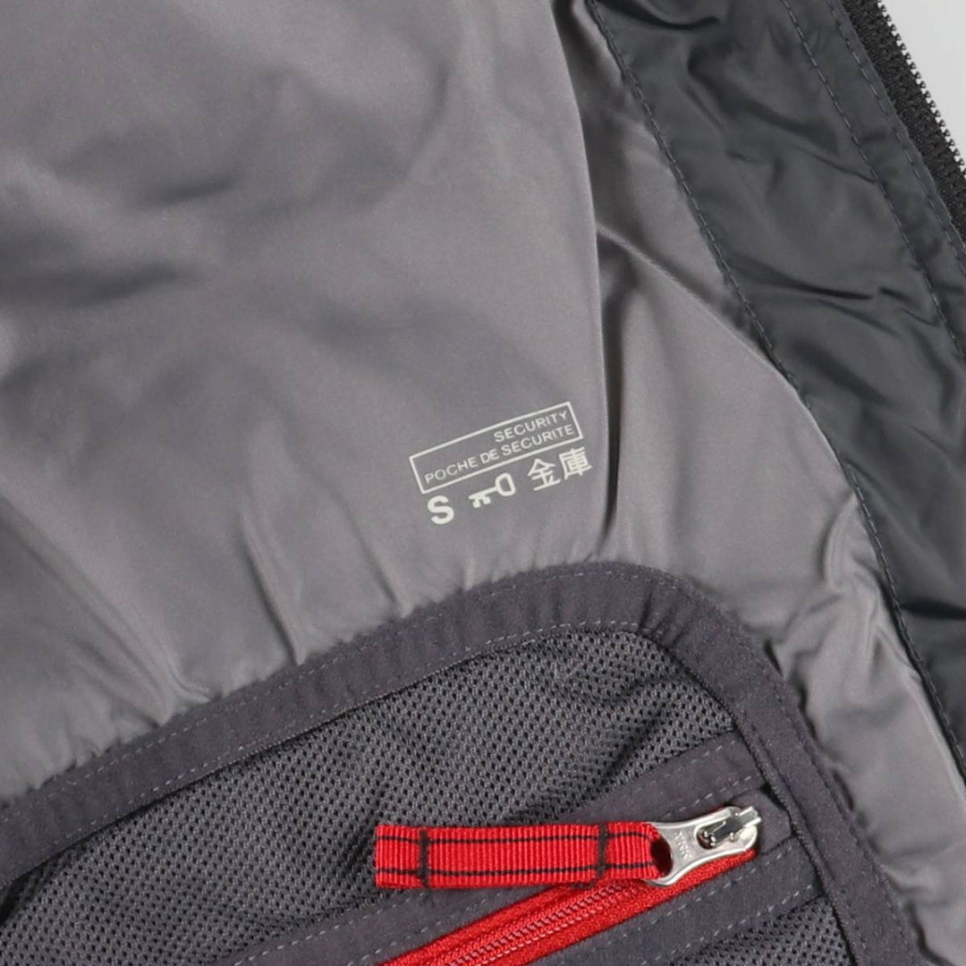 2000'S Nike Down Jacket, Men's Size L, Full Zip polyester black type Vintage Second Hand