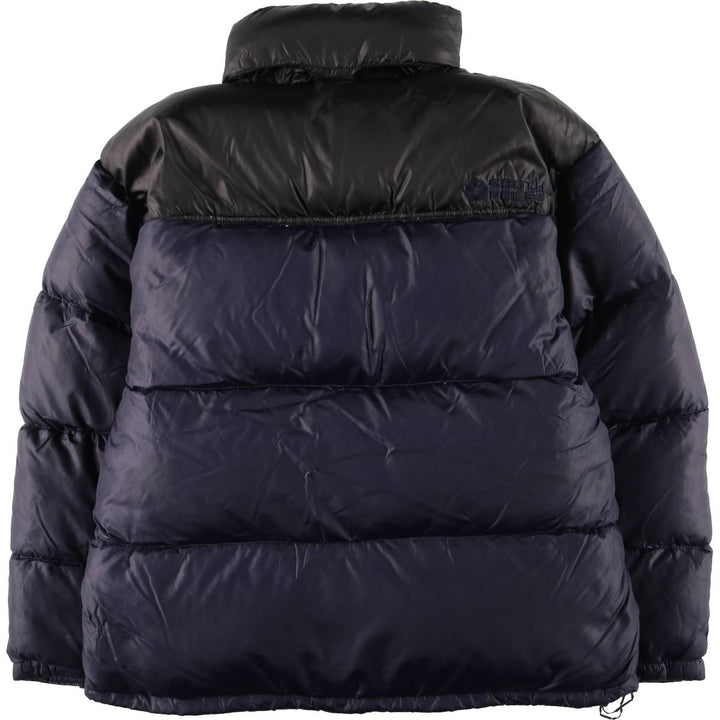 South Pole Down Jacket, Men's Size L Polyurethane Coated Nylon black type Vintage Second Hand