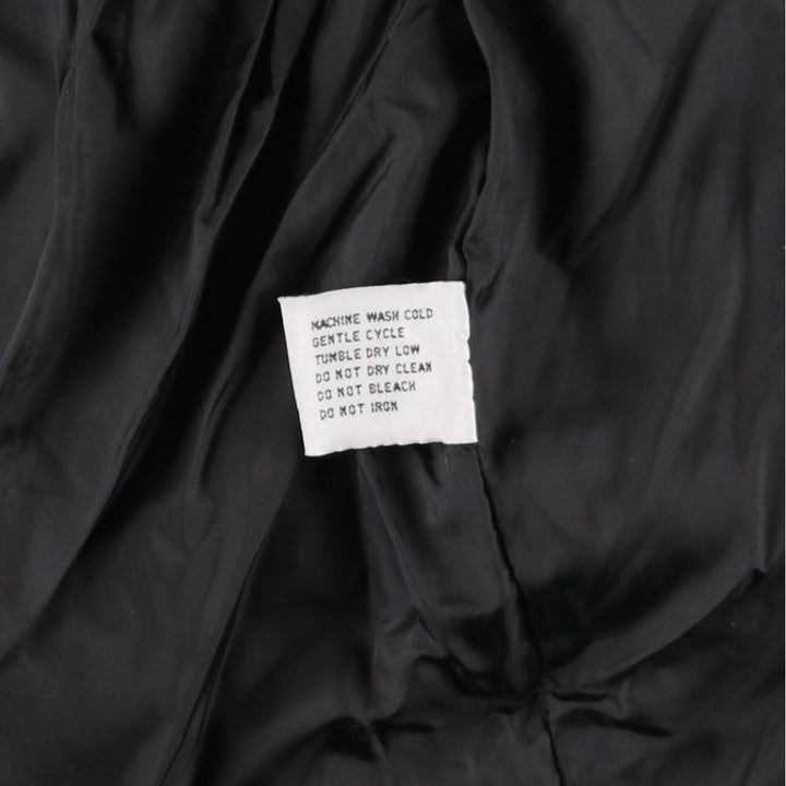 South Pole Down Jacket, Men's Size L Polyurethane Coated Nylon black type Vintage Second Hand