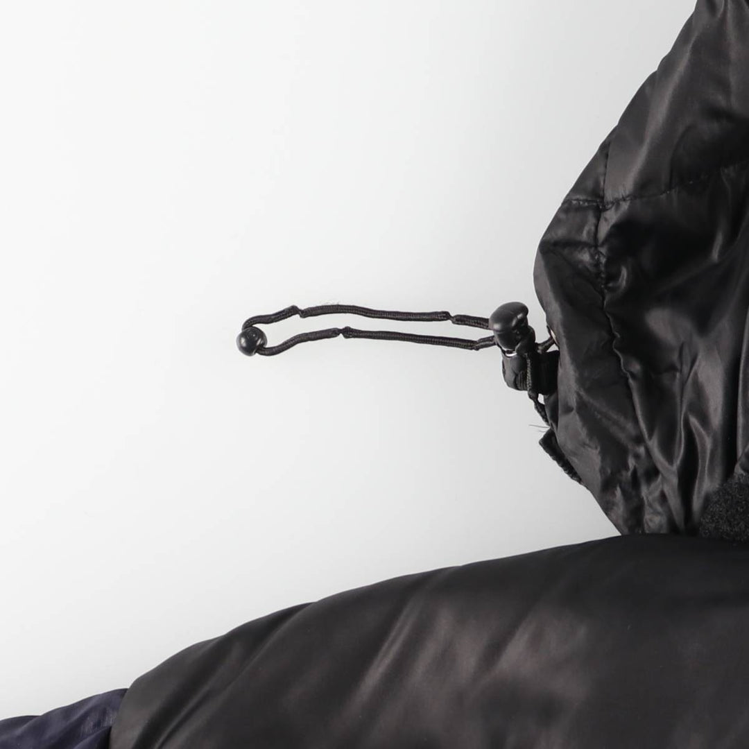 South Pole Down Jacket, Men's Size L Polyurethane Coated Nylon black type Vintage Second Hand