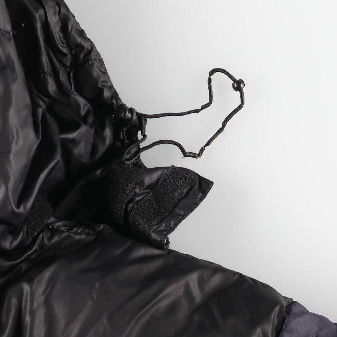 South Pole Down Jacket, Men's Size L Polyurethane Coated Nylon black type Vintage Second Hand