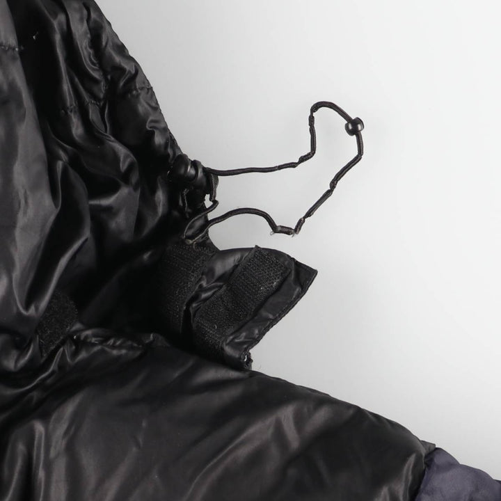 South Pole Down Jacket, Men's Size L Polyurethane Coated Nylon black type Vintage Second Hand