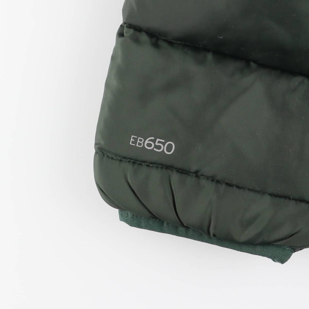 Eddie Bauer 650 Fill Power Down Jacket, Men's XL polyester green type Vintage Second Hand