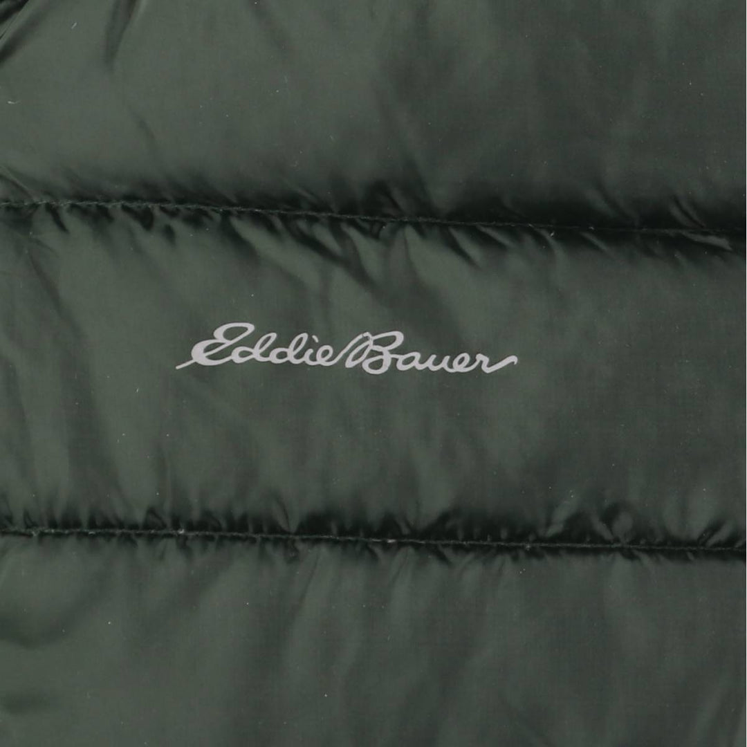 Eddie Bauer 650 Fill Power Down Jacket, Men's XL polyester green type Vintage Second Hand