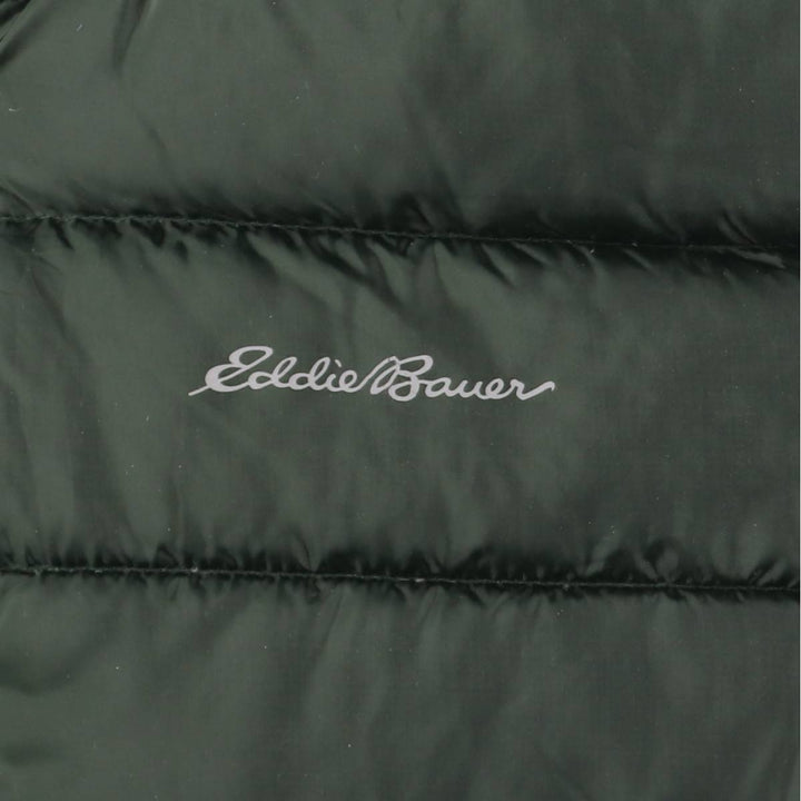 Eddie Bauer 650 Fill Power Down Jacket, Men's XL polyester green type Vintage Second Hand