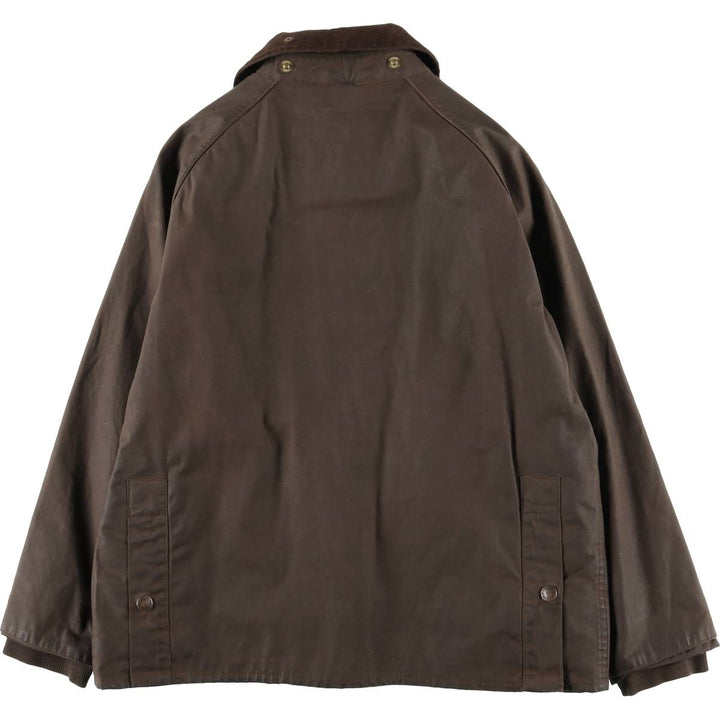 Vintage 80s-90'S Barbour Bedale 3-Warrant waxed cotton oiled jacket, made in England, size M. cotton brown type Vintage Second Hand