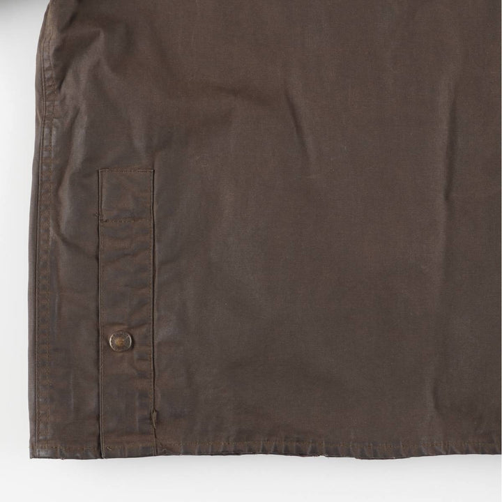 Vintage 80s-90'S Barbour Bedale 3-Warrant waxed cotton oiled jacket, made in England, size M. cotton brown type Vintage Second Hand