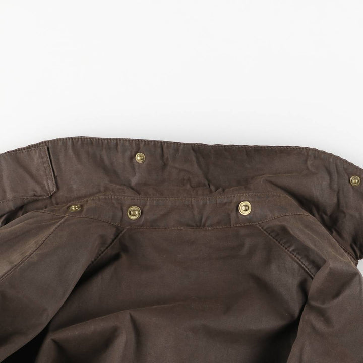 Vintage 80s-90'S Barbour Bedale 3-Warrant waxed cotton oiled jacket, made in England, size M. cotton brown type Vintage Second Hand