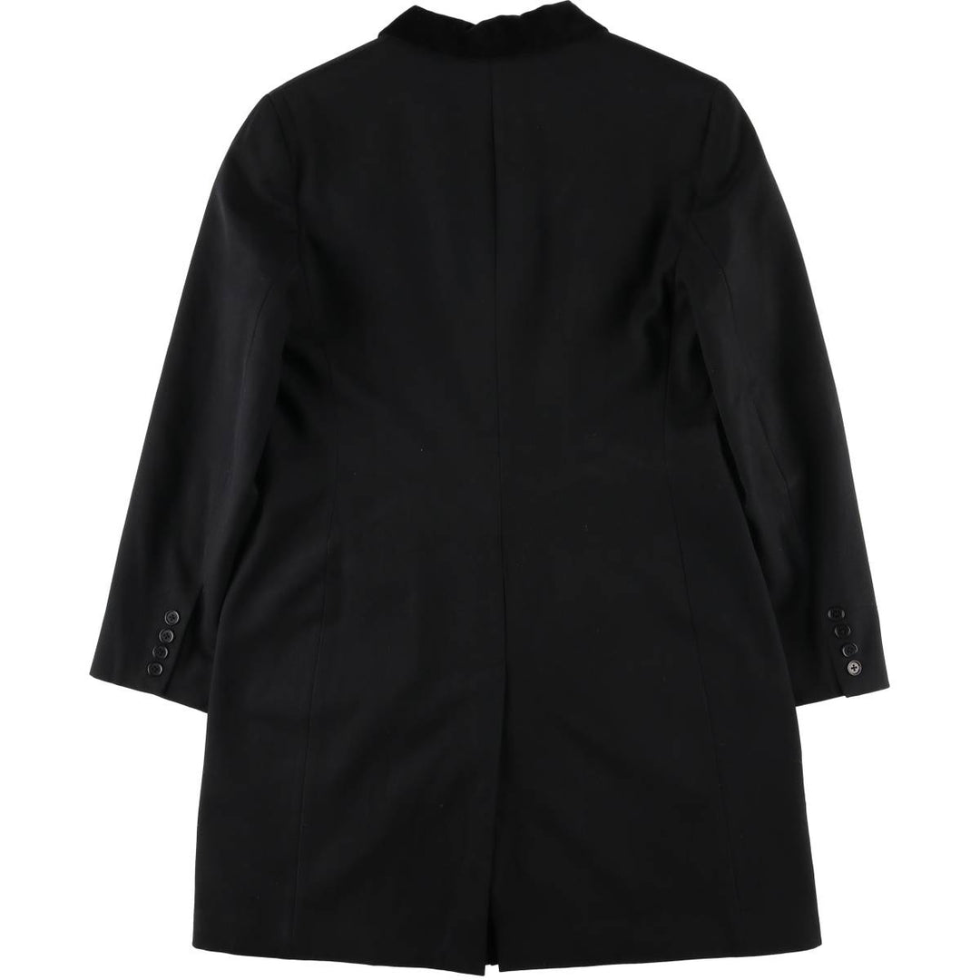 Ralph Lauren Lauren Long Wool Tailored Jacket, Women's Size L wool black type Vintage Second Hand