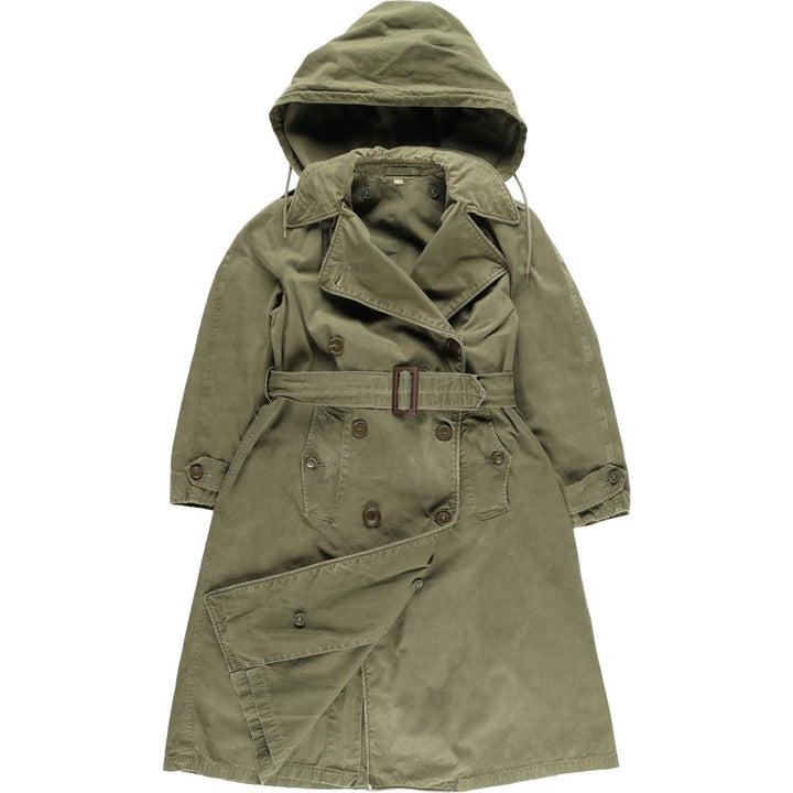 Military coat, size 10S, equivalent to women's size S unclear Khaki type Vintage Second Hand