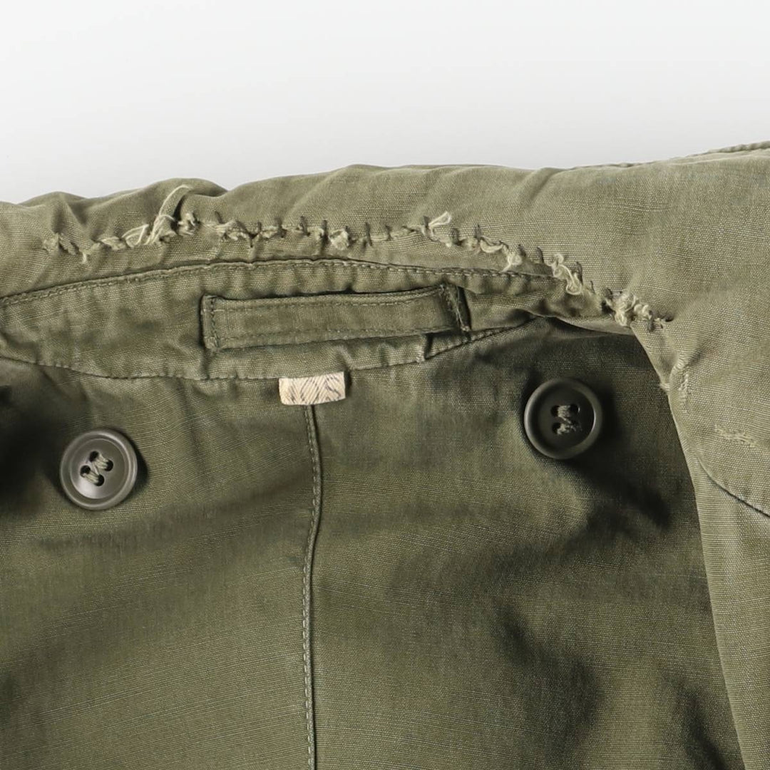 Military coat, size 10S, equivalent to women's size S unclear Khaki type Vintage Second Hand
