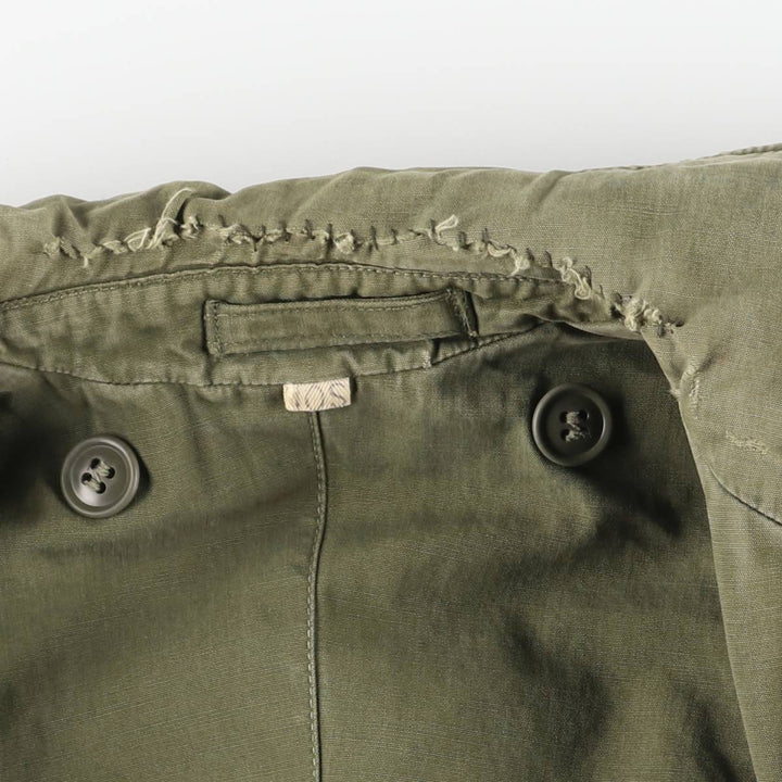 Military coat, size 10S, equivalent to women's size S unclear Khaki type Vintage Second Hand