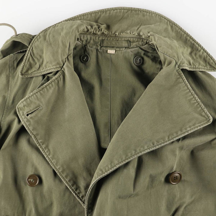 Military coat, size 10S, equivalent to women's size S unclear Khaki type Vintage Second Hand