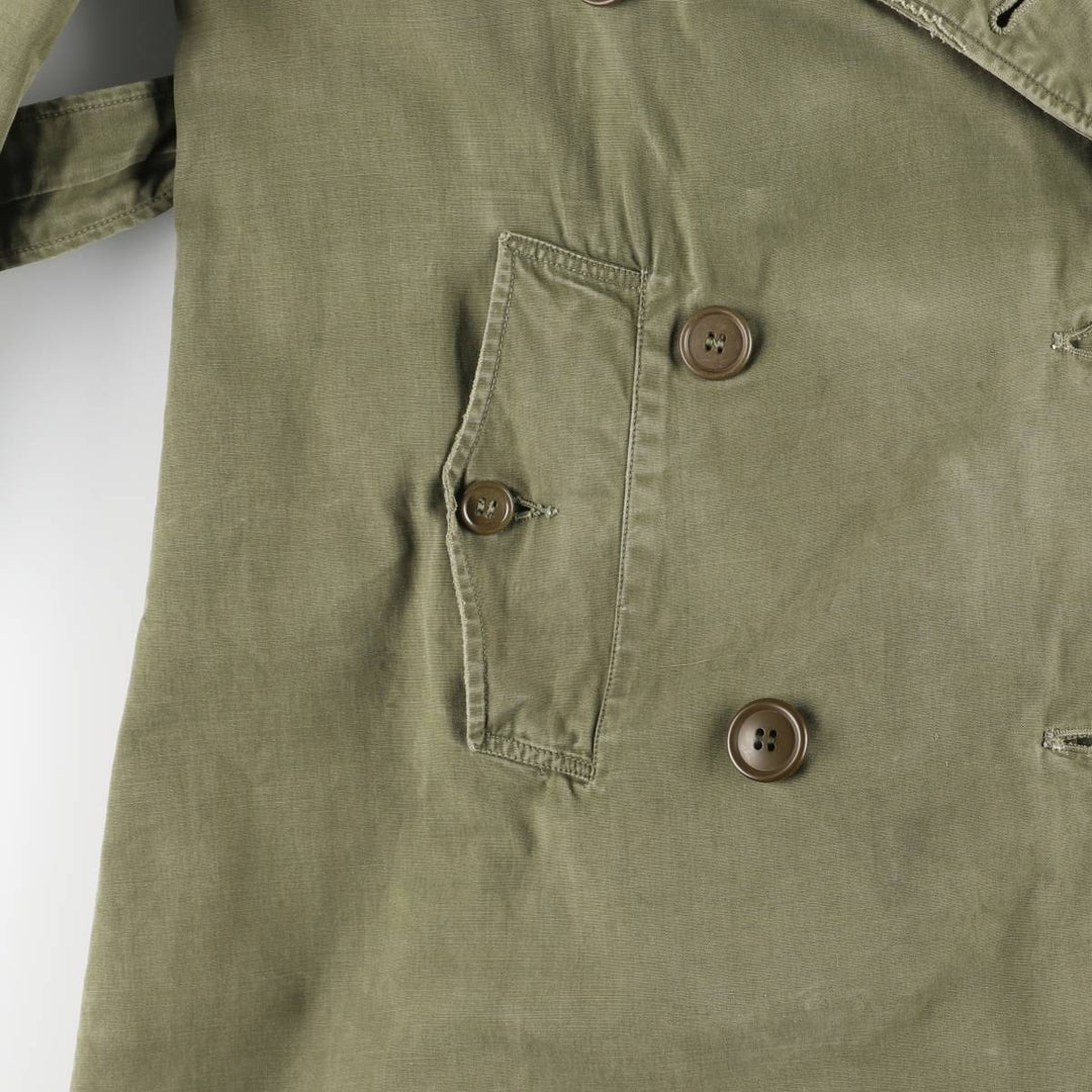 Military coat, size 10S, equivalent to women's size S unclear Khaki type Vintage Second Hand