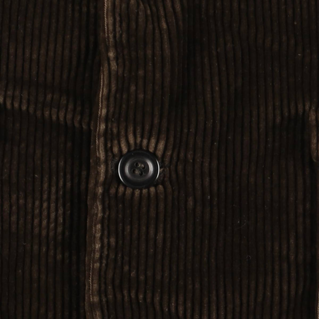 Corduroy jacket, women's size M unclear brown type Vintage Second Hand