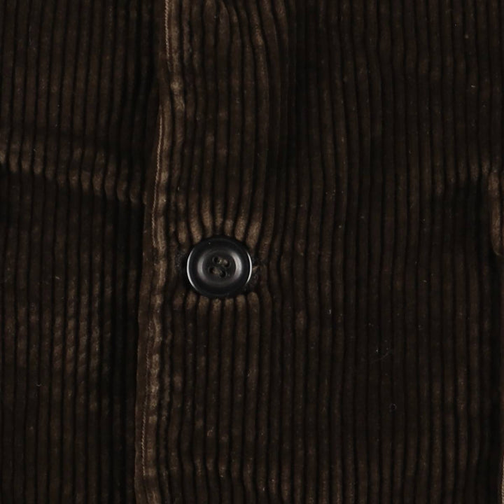 Corduroy jacket, women's size M unclear brown type Vintage Second Hand