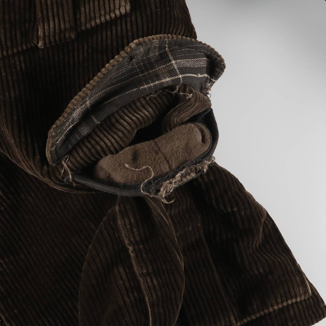 Corduroy jacket, women's size M unclear brown type Vintage Second Hand