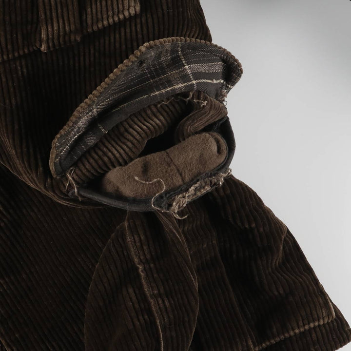 Corduroy jacket, women's size M unclear brown type Vintage Second Hand