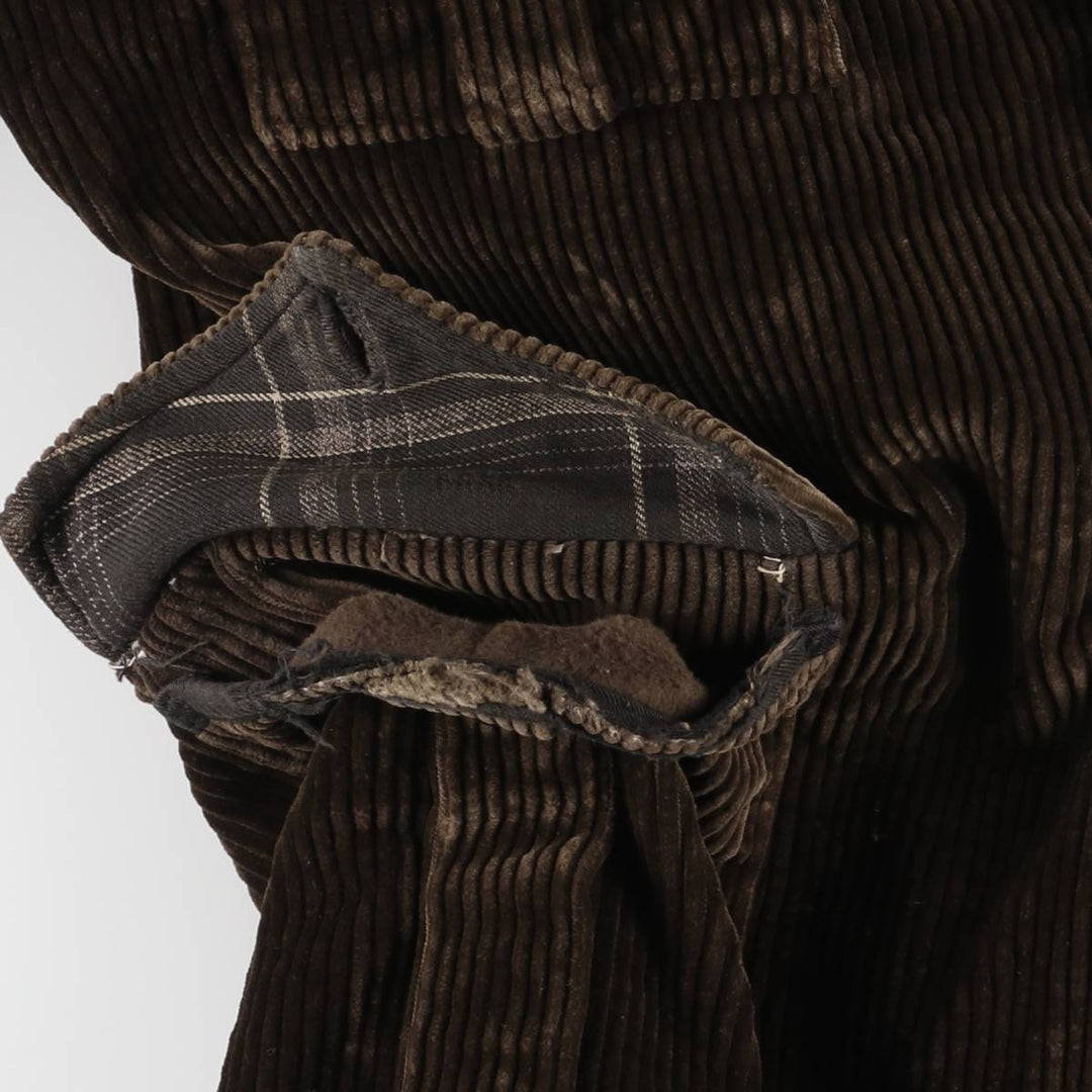 Corduroy jacket, women's size M unclear brown type Vintage Second Hand
