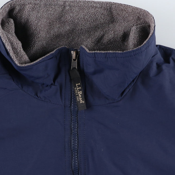 90s-00'S LLBean Padded Puffer Jacket, Men's Size XL Nylon navy blue type Vintage Second Hand