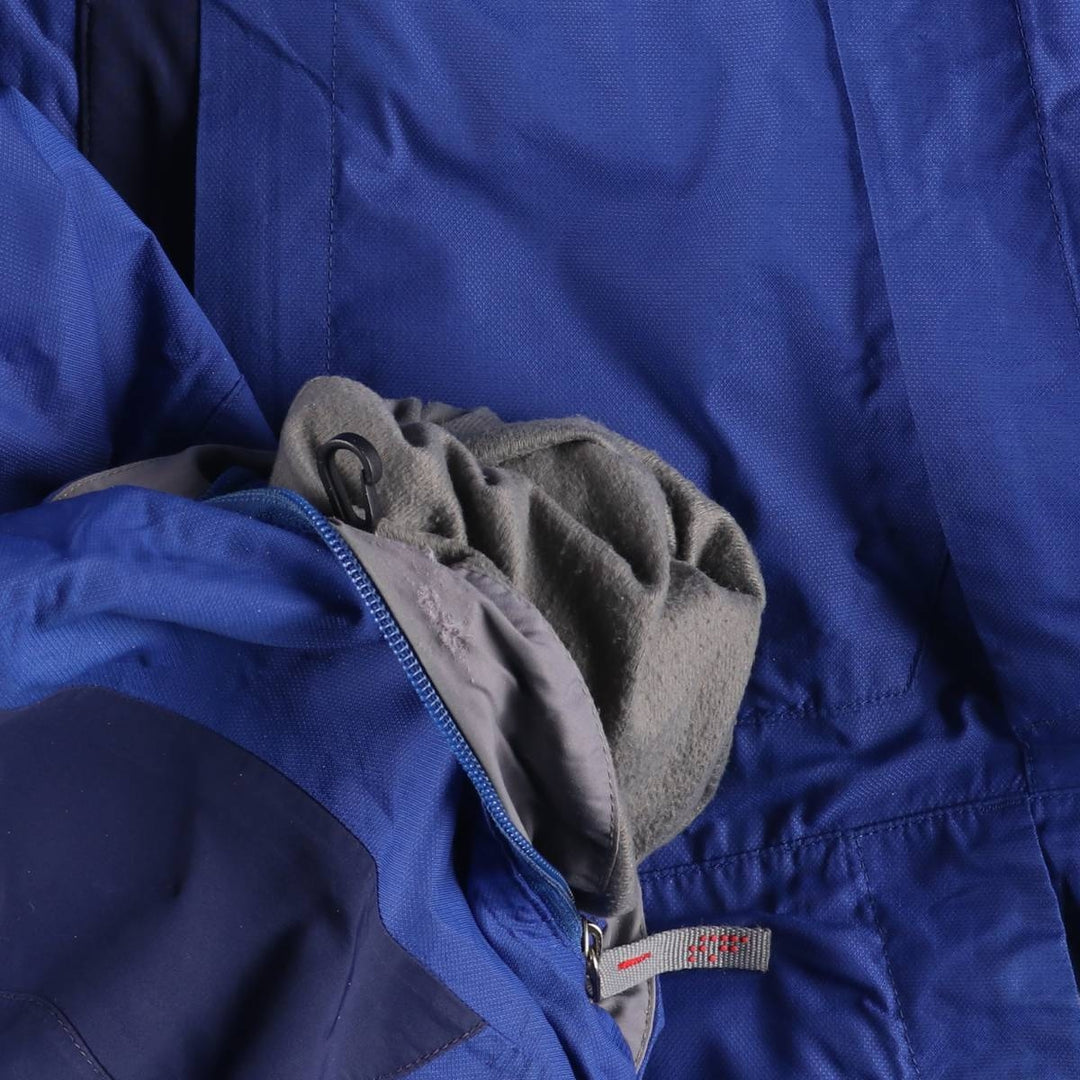 90s-00'S The North Face GORE-TEX XCR Mountain Parka Shell Jacket, Men's Size L Nylon (Gore-Tex) navy blue type Vintage Second Hand