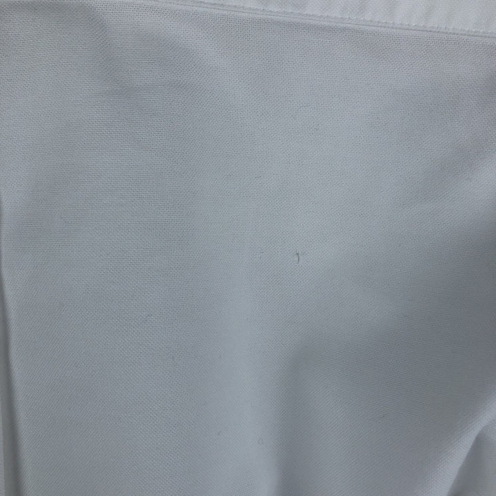 Brooks Brothers Est.1818 Long Sleeve Button Down Shirt Made in USA Men's Size L Supima Cotton white type Vintage Second Hand