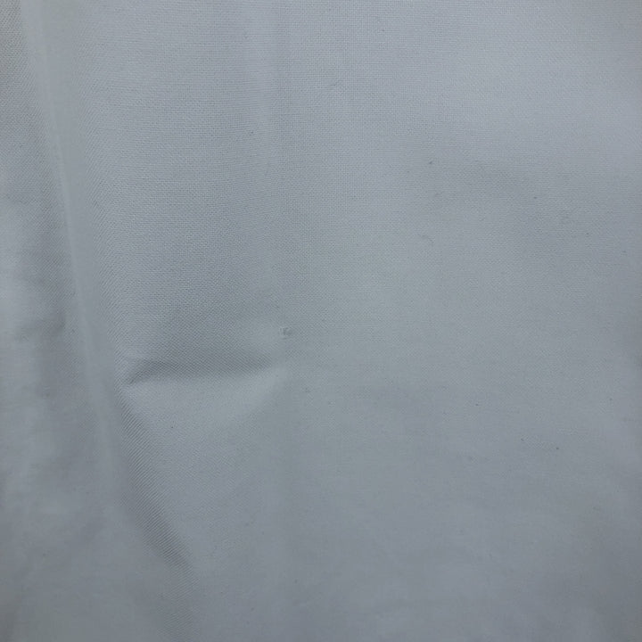Brooks Brothers Est.1818 Long Sleeve Button Down Shirt Made in USA Men's Size L Supima Cotton white type Vintage Second Hand