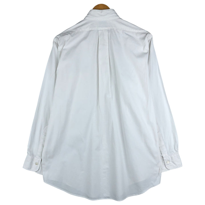 80s-90'S Brooks Brothers Est.1818 Long Sleeve Button Down Shirt Made in USA Men's M Vintage cotton white type Vintage Second Hand