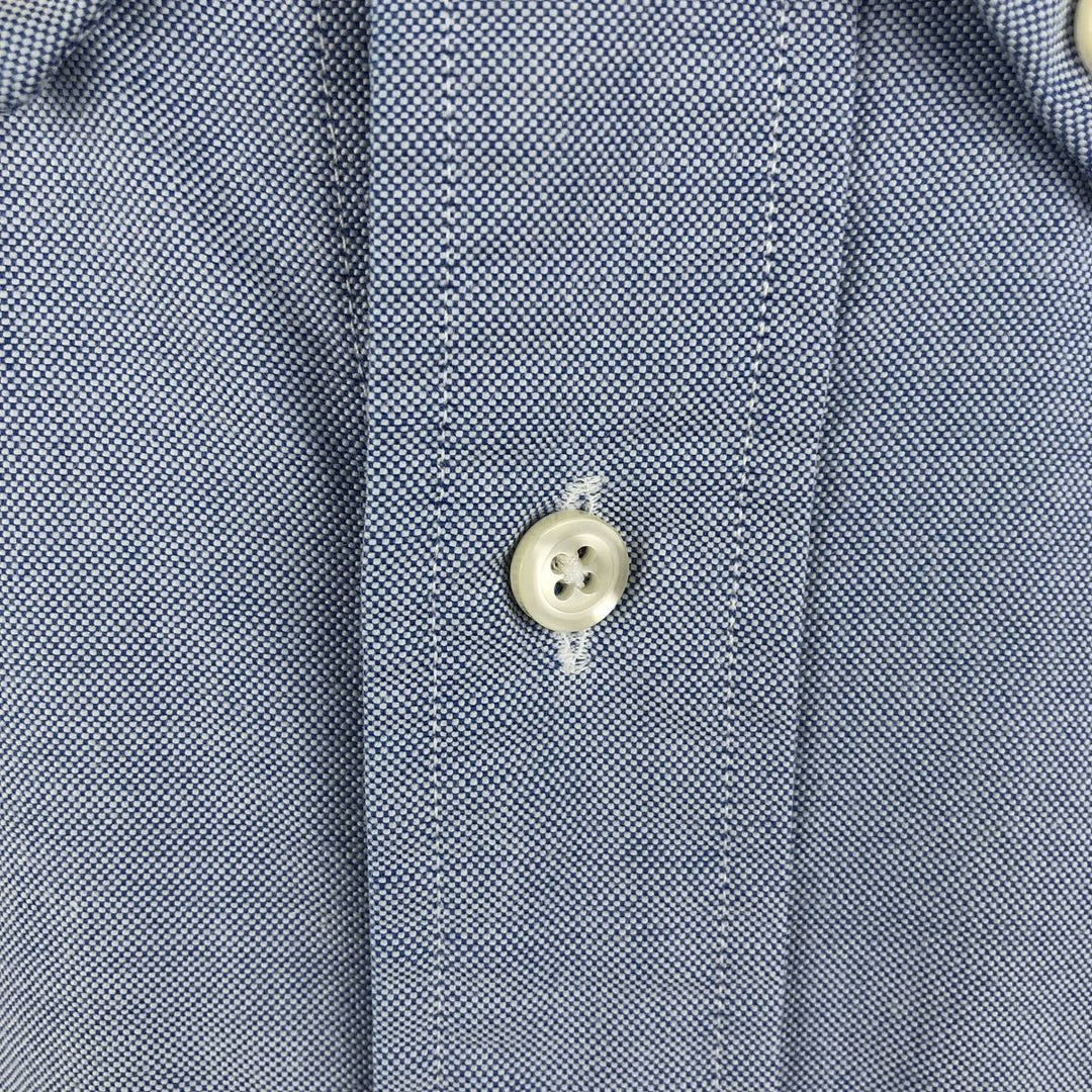 Brooks Brothers Est.1818 Long Sleeve Button Down Shirt Made in USA Men's XL cotton Blue type light blue Vintage Second Hand