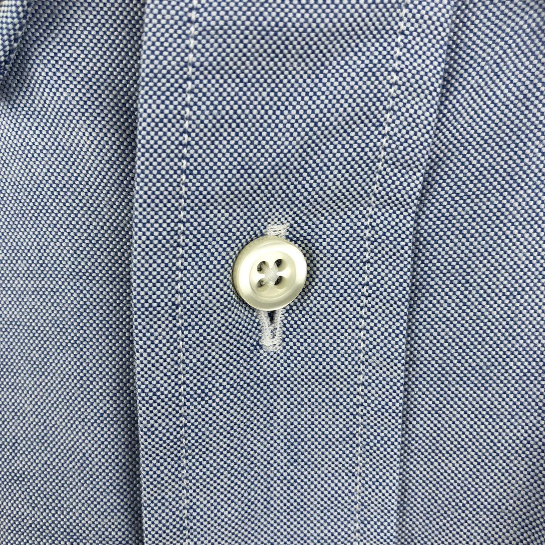 Brooks Brothers Est.1818 Long Sleeve Button Down Shirt Made in USA Men's XL Supima Cotton Blue type light blue Vintage Second Hand