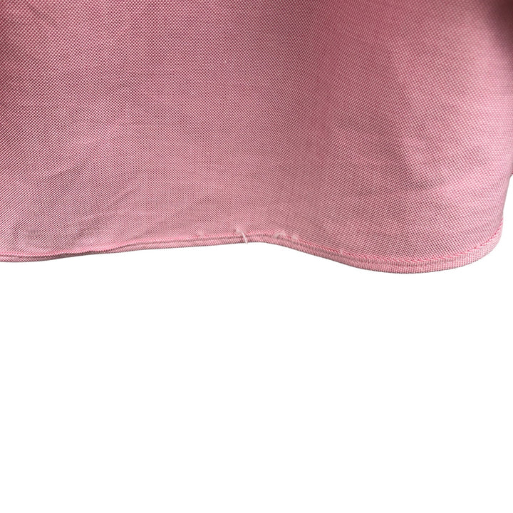 Brooks Brothers Est.1818 Long Sleeve Button Down Shirt Made in USA Men's Size L Supima Cotton pink type Vintage Second Hand