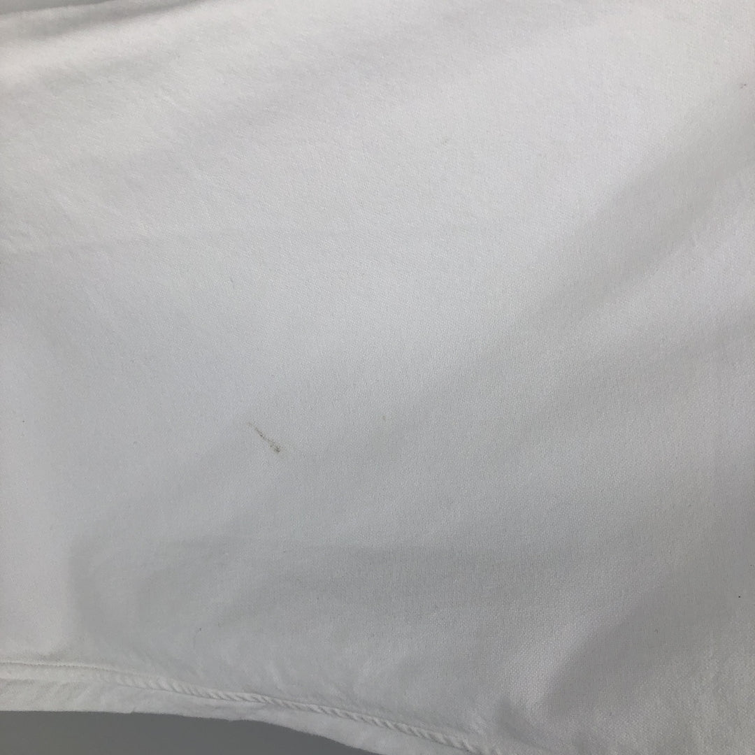 Ralph Lauren YARMOUTH long sleeve button down shirt, men's XL size cotton white type Vintage Second Hand