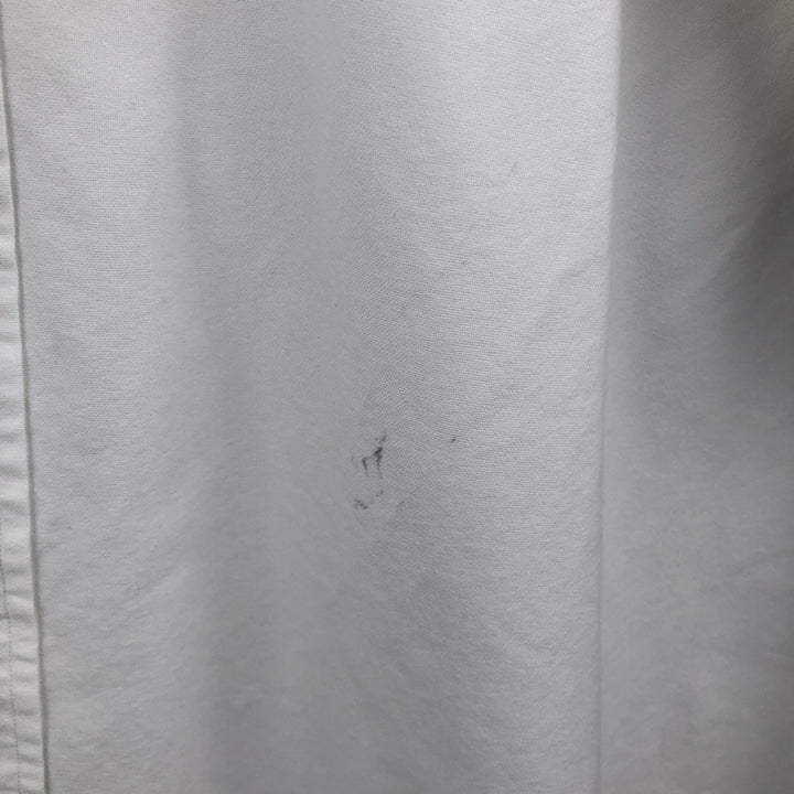 Ralph Lauren YARMOUTH long sleeve button down shirt, men's XL size cotton white type Vintage Second Hand