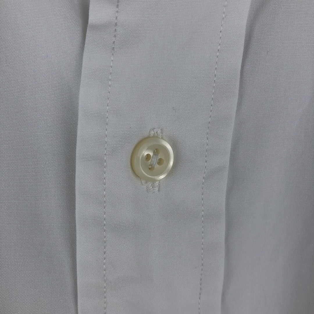 Ralph Lauren POLO by Ralph Lauren long sleeve cotton shirt, men's size L cotton white type Vintage Second Hand