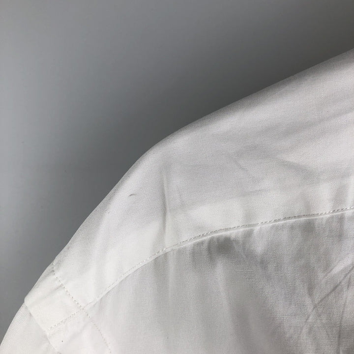 Ralph Lauren POLO by Ralph Lauren long sleeve cotton shirt, men's size L cotton white type Vintage Second Hand