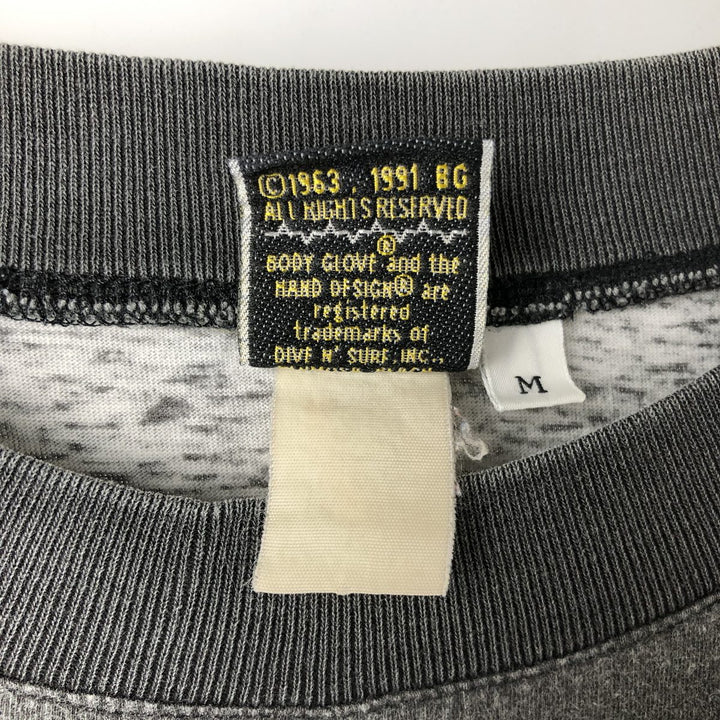 90'S Body Glove Surf Skateboard T-Shirt, Men's Size Medium, Vintage unclear black type Vintage Second Hand
