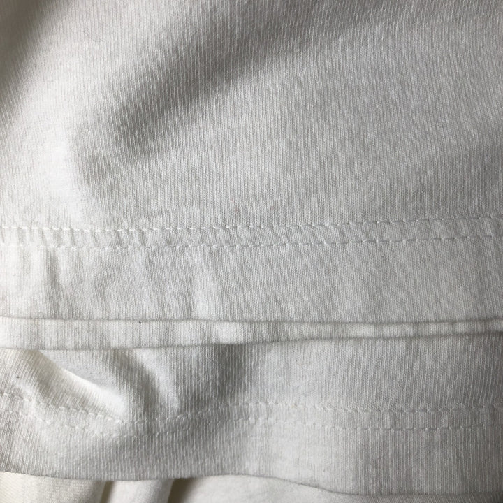 90'S Nike Sports Print T-Shirt Made in USA Men's XL Vintage cotton white type Vintage Second Hand