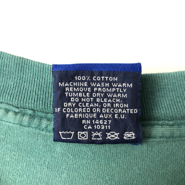 Vintage 90'S Umbro logo print T-shirt, Made in USA, Men's Size L cotton green type Vintage Second Hand
