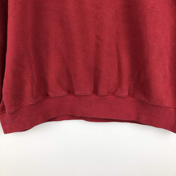 2000'S Nike Team College Sweatshirt, Men's Size XL cotton red type Vintage Second Hand