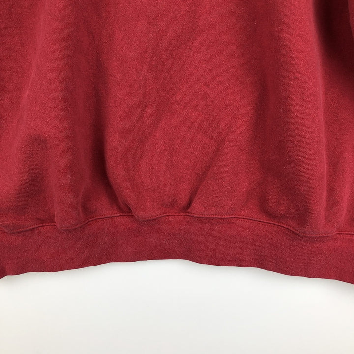2000'S Nike Team College Sweatshirt, Men's Size XL cotton red type Vintage Second Hand
