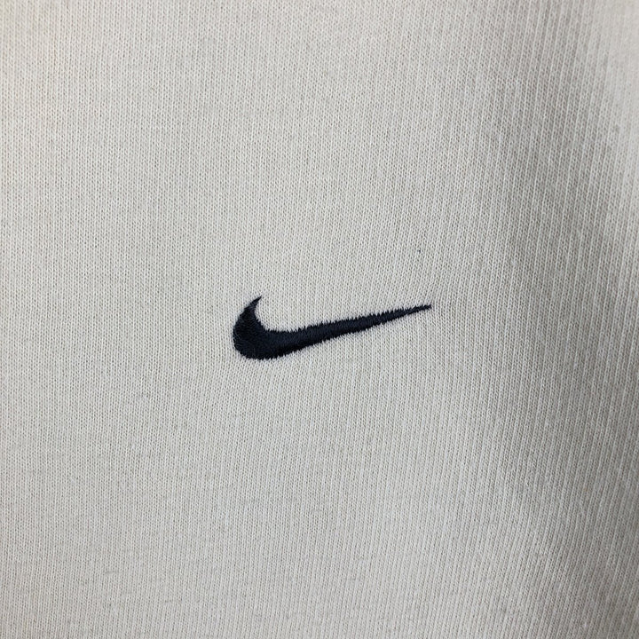 00'S Nike One Point Logo Sweatshirt Trainer Men's L size cotton unbleached Vintage Second Hand