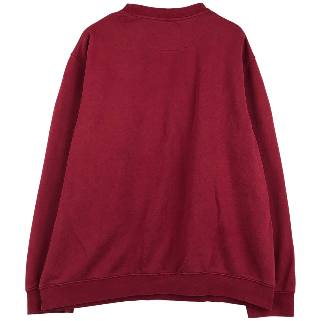 00'S Nike One Point Logo Sweatshirt Trainer Men's XL cotton burgundy type Vintage Second Hand