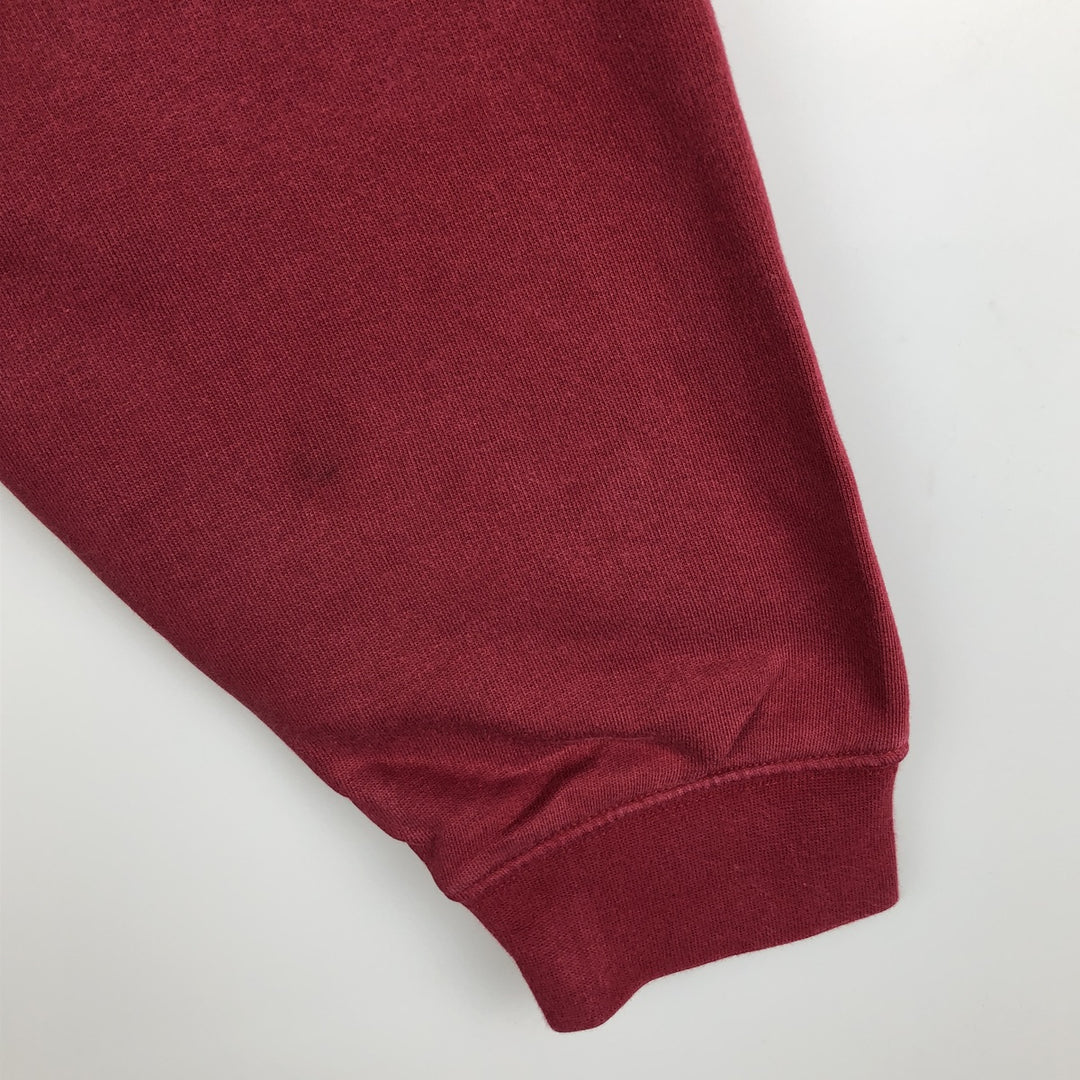 00'S Nike One Point Logo Sweatshirt Trainer Men's XL cotton burgundy type Vintage Second Hand