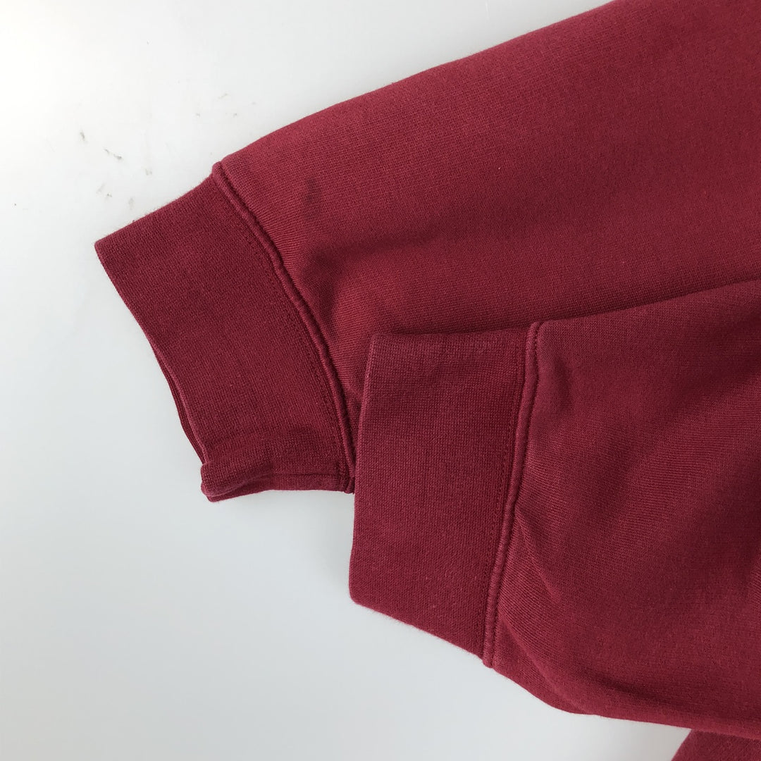 00'S Nike One Point Logo Sweatshirt Trainer Men's XL cotton burgundy type Vintage Second Hand