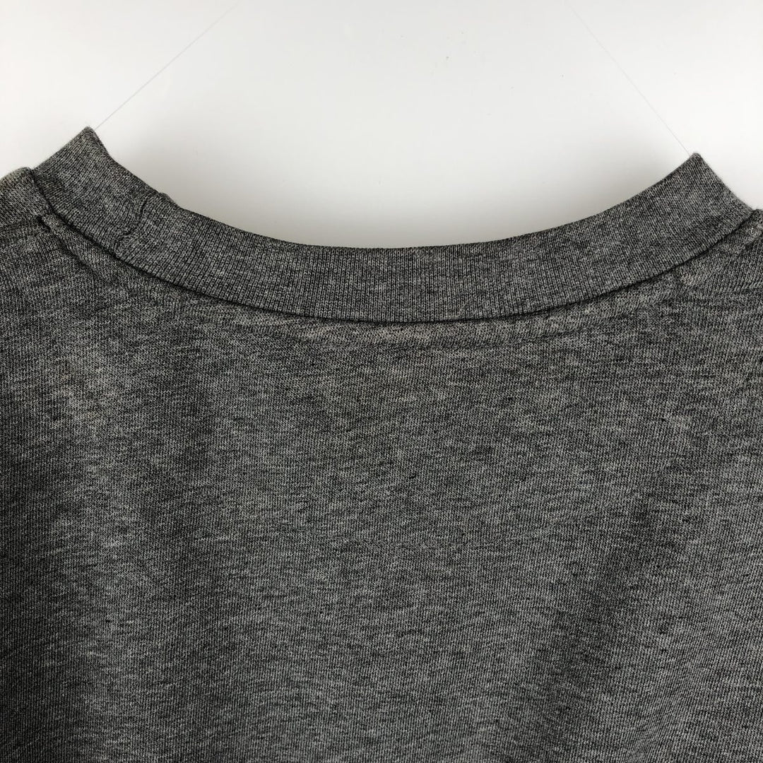 00'S Nike One Point Logo Sweatshirt Trainer Men's L size cotton gray type Vintage Second Hand