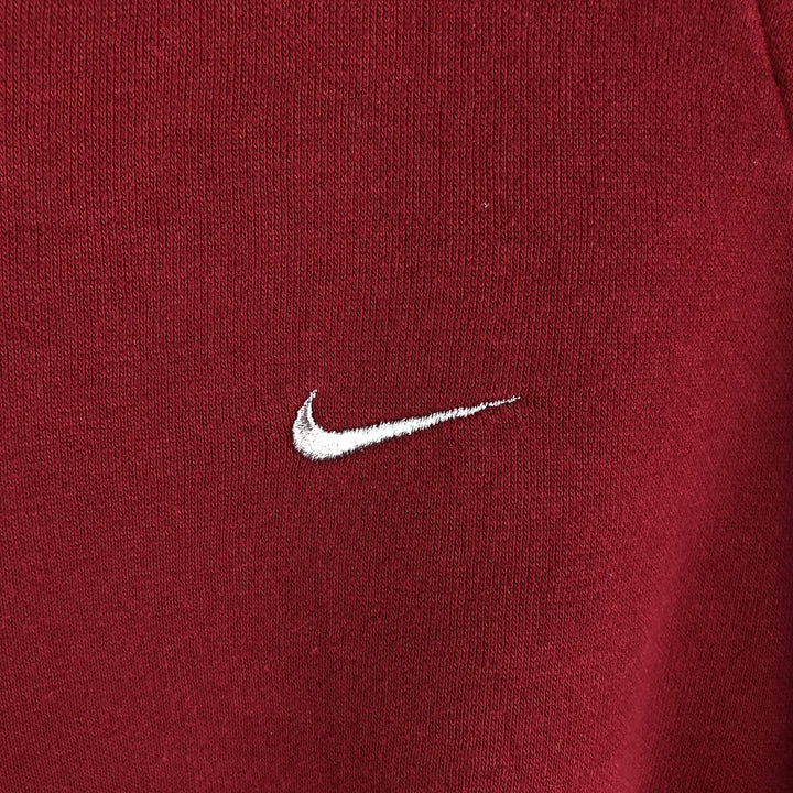 00'S Nike One Point Logo Sweatshirt Trainer Men's XL cotton wine-red Vintage Second Hand