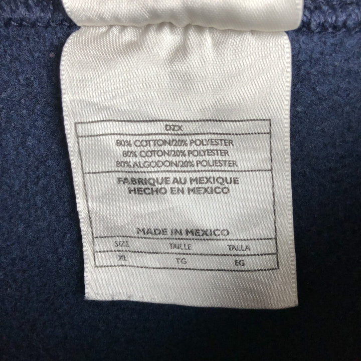 90'S Nike One Point Logo Sweatshirt, Men's XL Size Vintage cotton navy blue type Vintage Second Hand