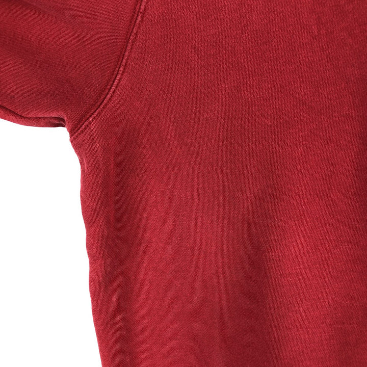 00'S Adidas logo sweatshirt, men's size L cotton red type Vintage Second Hand