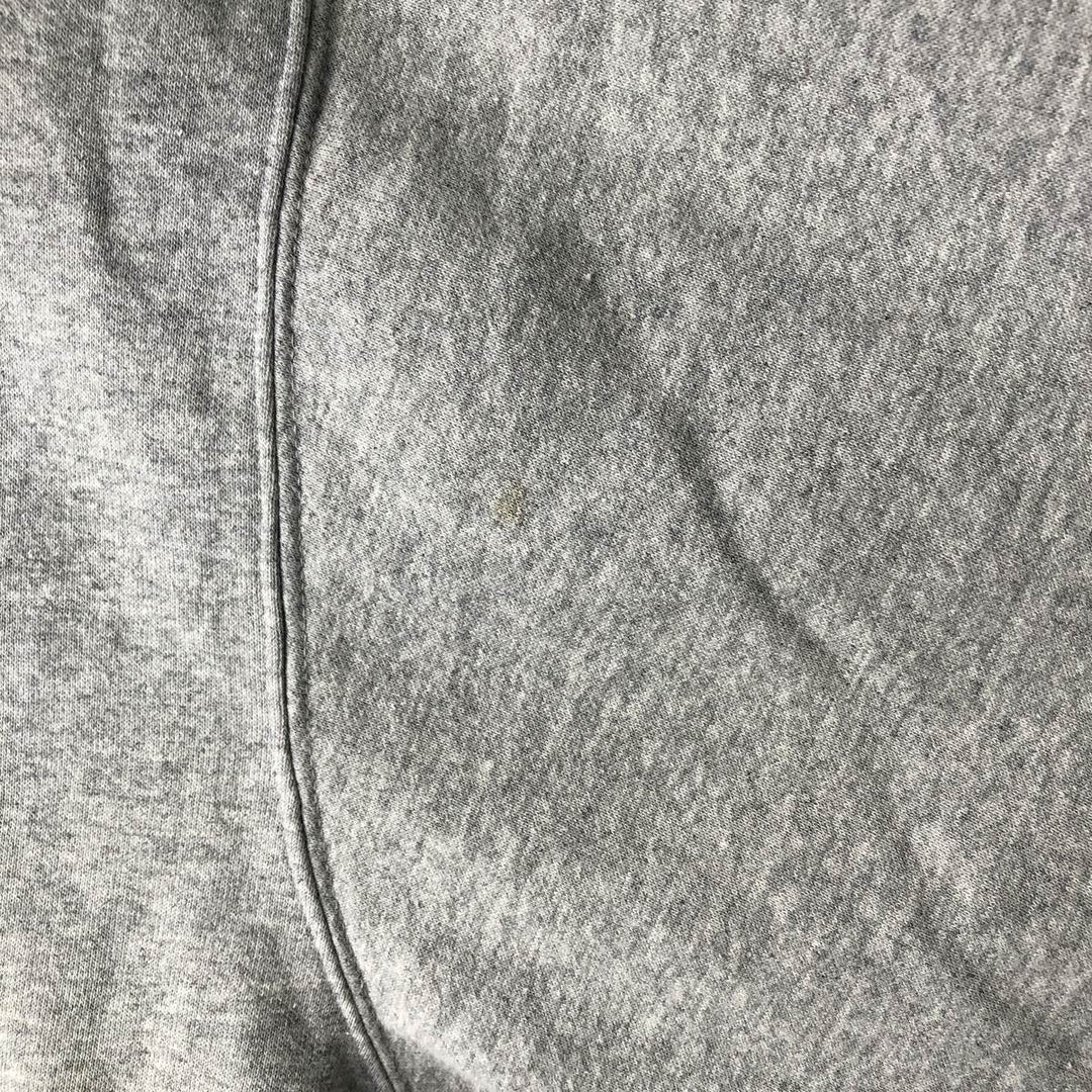 2000'S Nike Team College Sweatshirt, Men's Size Medium cotton gray type Vintage Second Hand